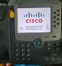 Cisco 7975 (CP-7975G) VoIP IP Phone , Color screen picture