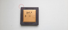 Intel Pentium 90 A80502-90 SX885 very rare FDIV bug vintage CPU GOLD picture