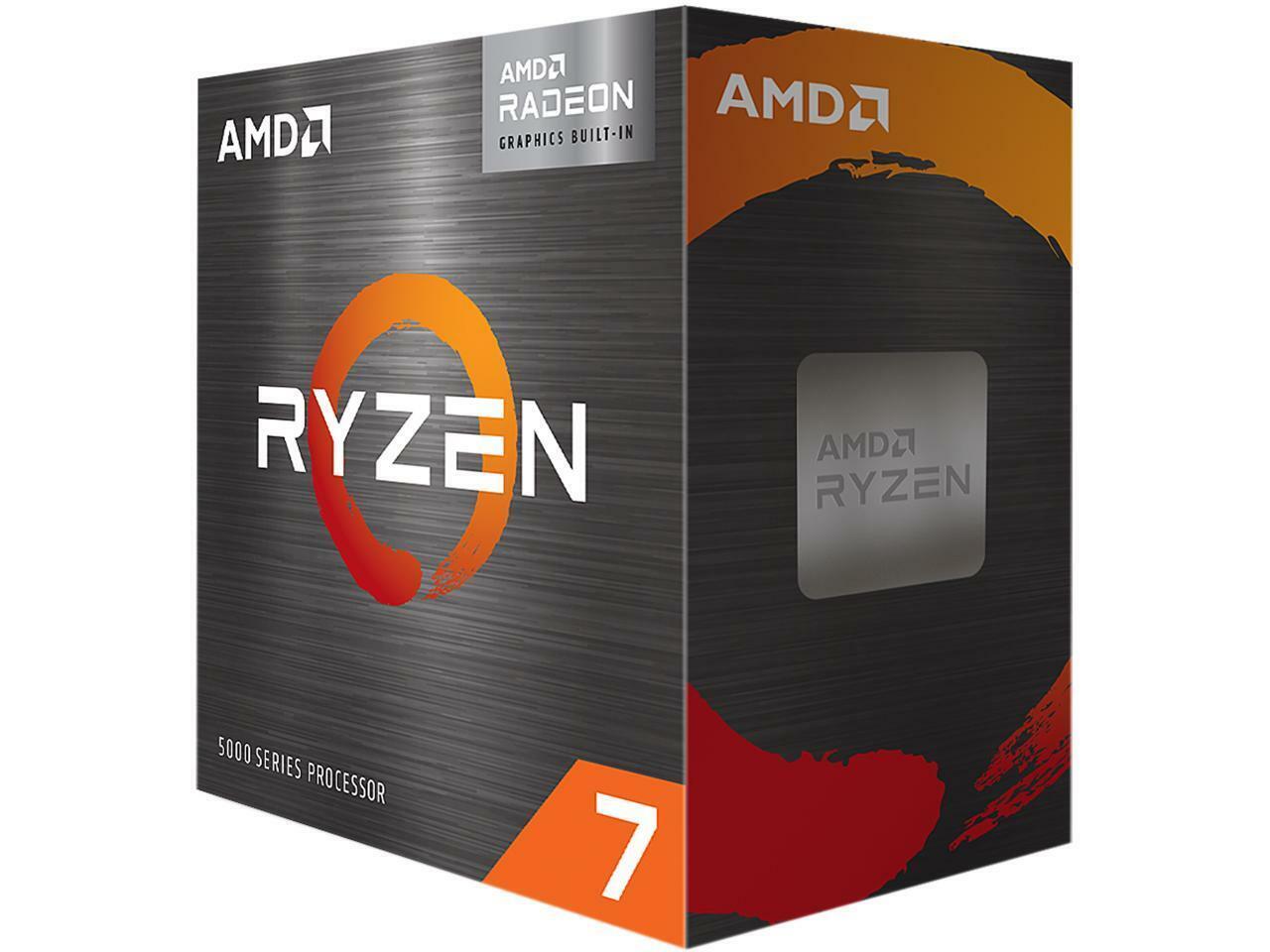 AMD Ryzen 7 5700G G-Series Cezanne (Zen 3) 8-Core 3.8GHz CPU Processor