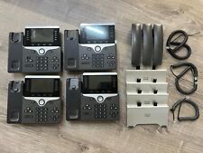 Lot of 4 Cisco IP Phone Business VOIP Charcoal Gray 8811 picture