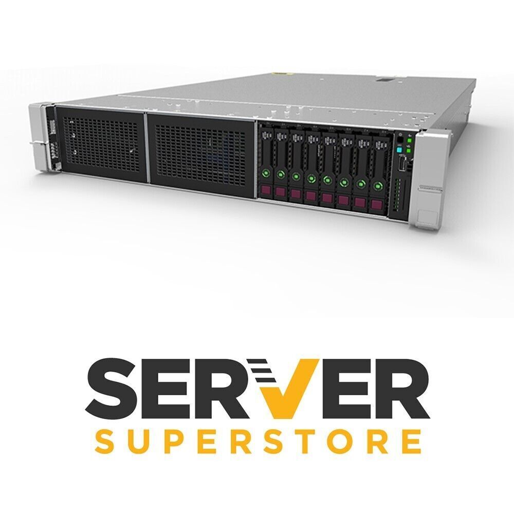HP ProLiant DL380 G9 Server | 2x E5-2650 V4 = 24 Cores | 128GB | 8x 600GB SAS