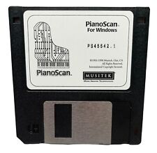 Pianoscan for Windows Floppy Disk Music Software Musitek Vintage picture