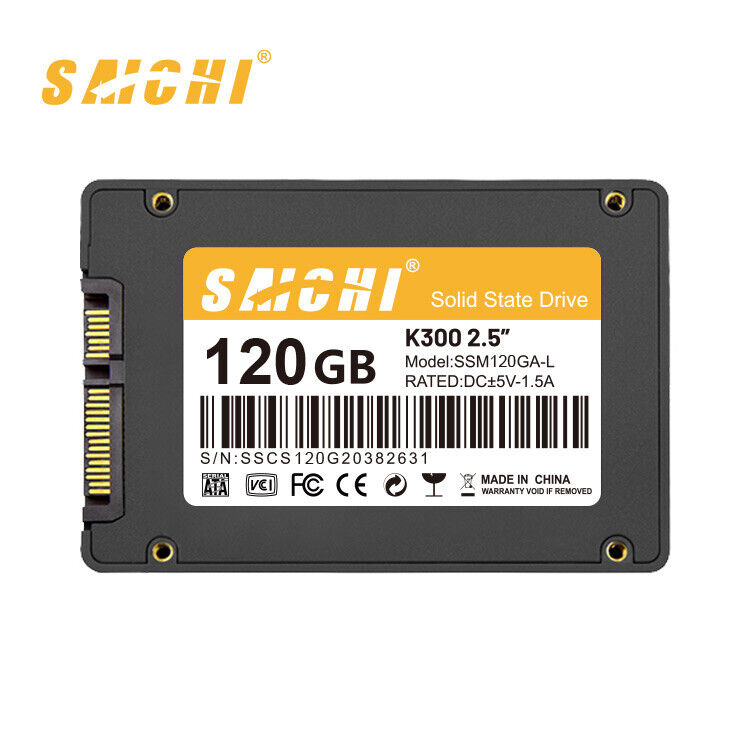 SSD 128GB 256GB 512GB Saichi Solid State Hard Drive 2.5 SATA 3.0 Laptop+PC