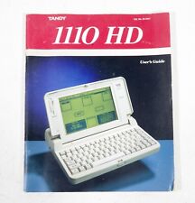 Vintage Radio Shack Tandy 1110 HD User's Guide ST533B07 picture