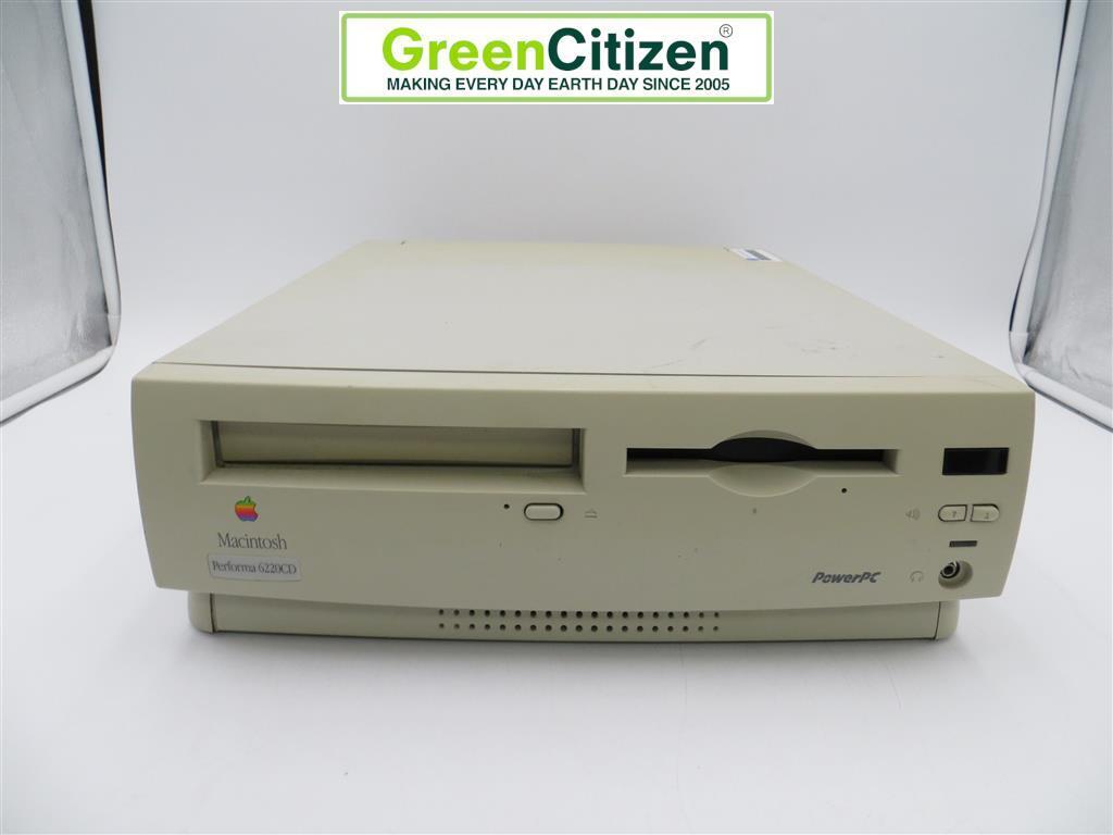 Apple Performa 6220CD PowerPC 603 75MHz 32MB RAM Vintage Computer with Tuner