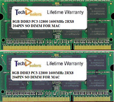16GB (2X8GB) DDR3 PC3-12800 SO DIMM  MEMORY  FOR 2012 MACBOOK PRO, MAC MINI IMAC picture