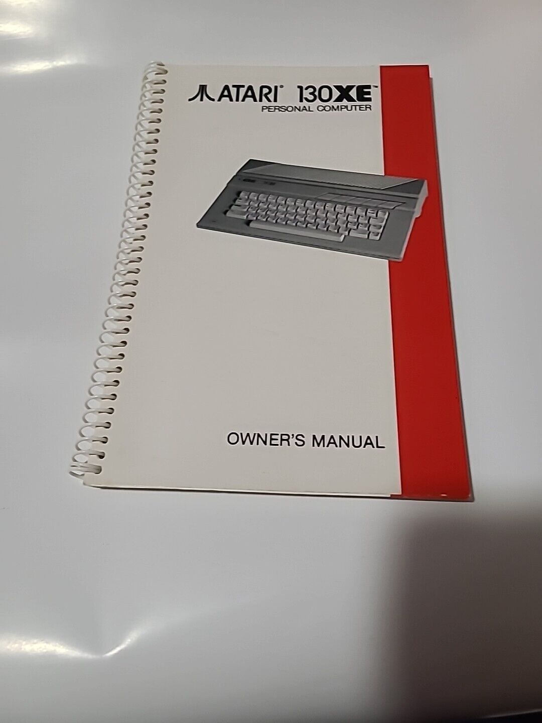 Atari 130XE Personal Computer Owner’s Manual Vintage 1985 Clean Exc