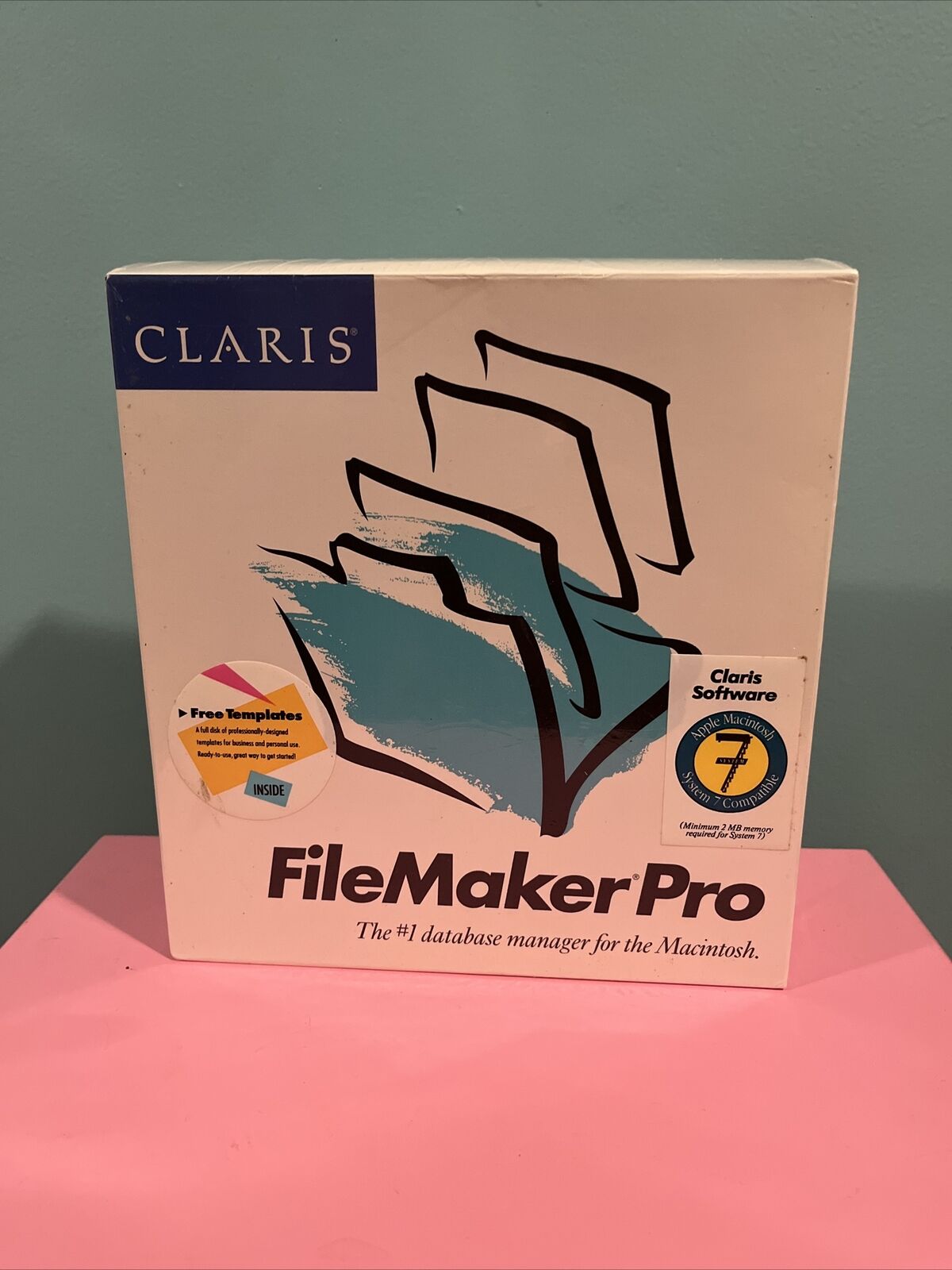 Vintage 1993 FileMaker Pro Software For Mac New Sealed Box RARE LOOK 👀