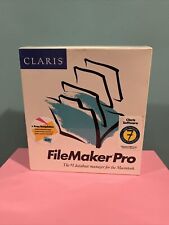 Vintage 1993 FileMaker Pro Software For Mac New Sealed Box RARE LOOK ðŸ‘€ picture