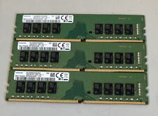 Lot:3- 16gb DDR4 Samsung Mixed Speeds PC4 Desktop Memory RAM Tested/Good picture
