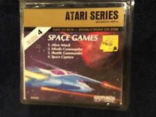 Space Games (Atari 40/800/ XL/XE, 1985,Keypunch Software) Brand New/Sealed picture