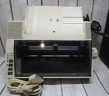 VINTAGE TANDY DOT MATRIX PRINTER DMP-132 Powers On As-is For Parts or Repair picture