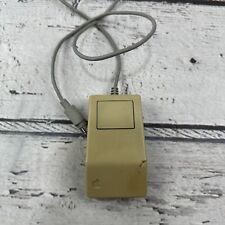 Vintage Apple Macintosh Model G5431 Desktop Bus Mouse Roller Ball As Is Yellowed picture