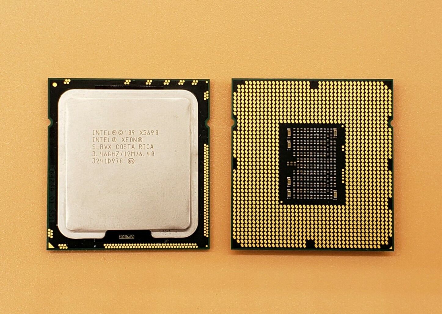 MATCHED PAIR Intel Xeon X5690 3.46GHz Six Core 12MB 1333GHz SLBVX CPU Processor