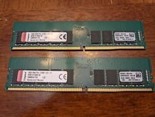 Kingston ECC Unbuffered RAM 16GB DDR4 2133MHZ KVR21E15D8/16 DIMM picture
