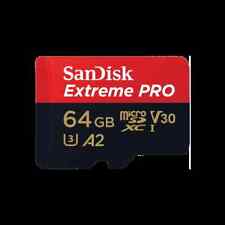 SanDisk 64GB Extreme PRO microSDHC UHS-I Memory Card - SDSQXCU-064G-GN6MA picture