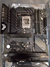 ASUS TUF Gaming Z690-Plus WiFi Intel LGA1700 DDR5 ATX Motherboard BENT CPU PINS picture