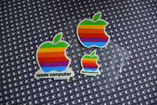 Apple Computer Stickers - vintage - 3 stickers picture