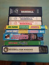Vintage PC Baseball Software APBA Pete Rose Penant Fever Tony Clarissa Baseball picture