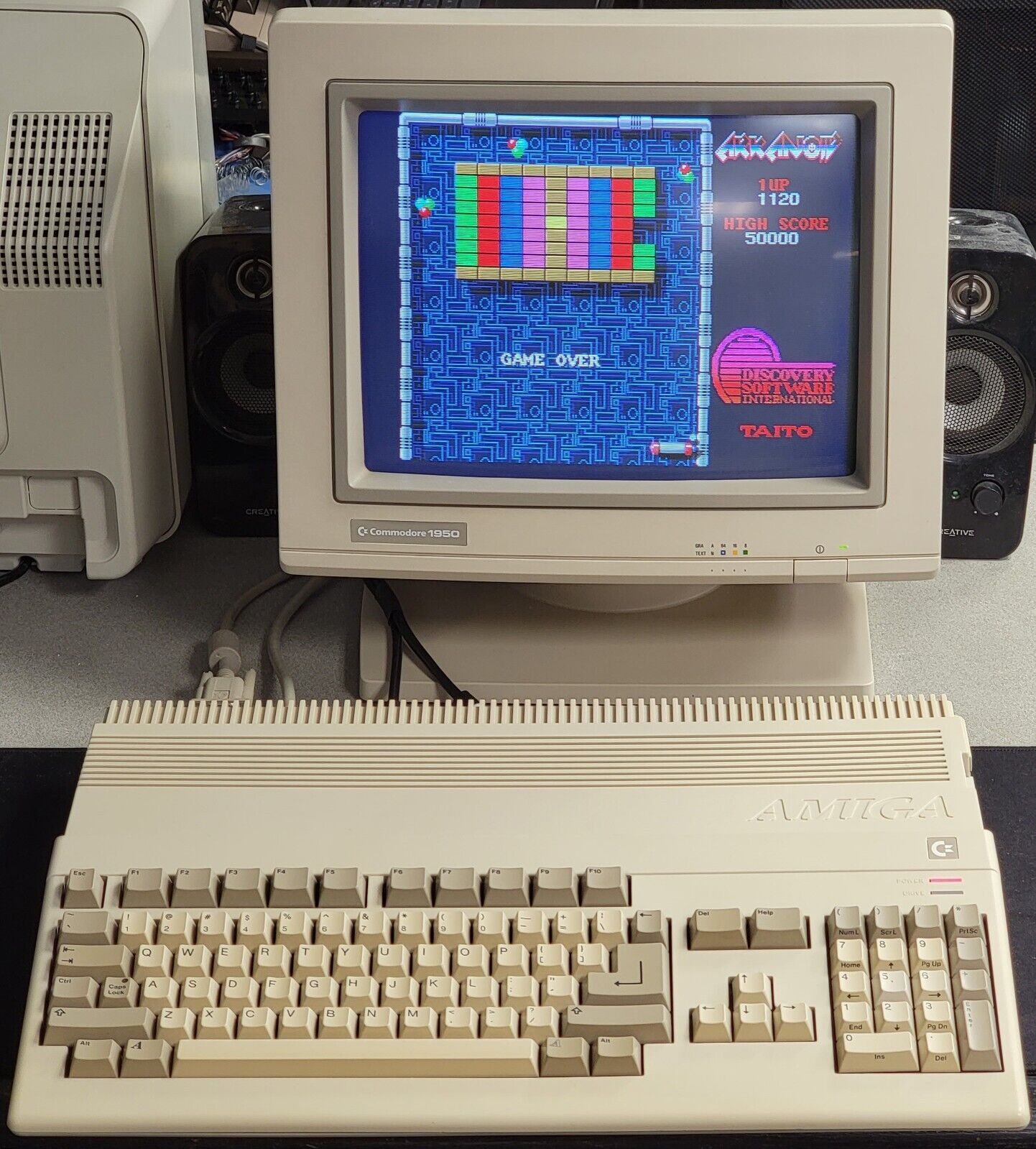 Commodore Amiga 500 Computer + Power Supply 🔥A500 NTSC 🔥Recapped & Restored🔥