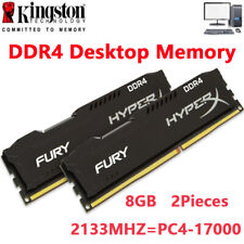HyperX FURY DDR4 2X8GB 2133 PC4-17000 Desktop RAM Memory DIMM 288pin 1.2V picture