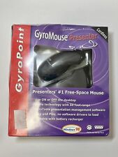 Computer Cordless Mouse Gyropoint Gyromouse Pro Presenter NOS Vintage Sealed picture