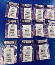 LOT of 11  Cisco SFP-10G-SR-S= 10G-BASE-SR SFP+, 850nm, 300m, LC, MMF. picture