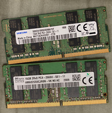 32gb SO-DIMM Laptop Memory (Samsung 16gb 2666hz + Hynix 16gb 2666hz) picture