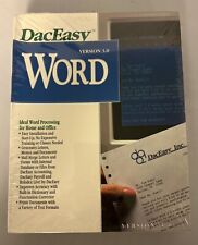 DacEasy Word 3.0 1990 Vintage Computer Software picture