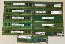 Lot:11 - 8gb DDR4 Mixed Brands Mixed Speeds PC4 Desktop Memory RAM Tested/Good picture