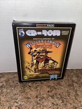 Vintage PC CD-ROM ENCYCLOPEDIA OF WESTERN LAWMEN & OUTLAWS Big Box PC BOX ONLY picture