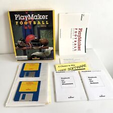 PlayMaker Football Macintosh 512K Big Box Sports Vintage Game Brøderbund Clean  picture