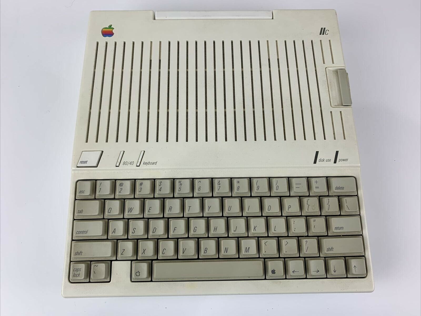Apple IIc A2S4000 Vintage Portable Computer Not Tested Original Packing Material