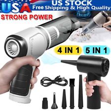 Portable Cordless Electric Air Duster Keyboard PC Car Cleaner Tool Rechargeable picture