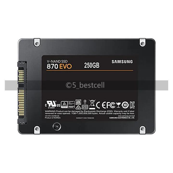 SAMSUNG 2TB 1TB 500/250GB SSD 870 EVO 2.5\
