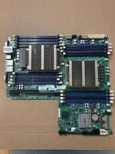 Supermicro Motherboard X9DRW-3F Rev 1.02 with 2X E5-2609V2 with I/O shield picture