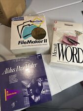 2 Vintage Mac Software Bundle With Product Keys/serial picture