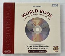 Vintage World Book 1997 Multimedia Encyclopedia Deluxe Edition CD-ROMs picture