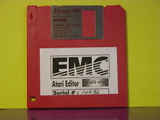 RARE ATARI Editor YAMAHA SY22 TG33 SÃ©ries floppy Disk 720 KÂ° Vintage + sounds picture