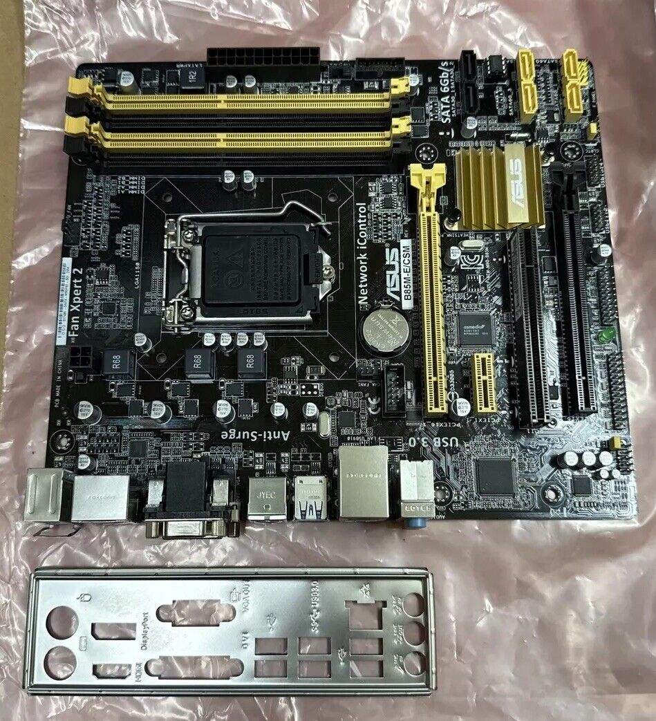 Asus B85M-E/CSM, LGA 1150 Intel Socket Motherboard