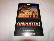 Choplifter   (Broderbund software) for apple ii game vintage software picture