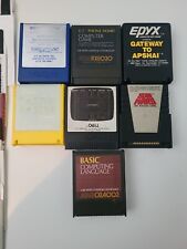 Lot of 50+ Atari 400 800XL 8-bit PC Computer Floppy Disk & Cartridge games READ picture