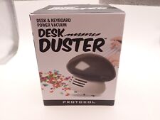 PROTOCOL Desk Duster - Office Desk & Keyboard Power Vacuum New in BoxÂ  picture