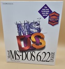 Microsoft MS-DOS 6.22 Upgrade Operating System on 3.5