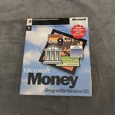 Vintage Microsoft Money Designed For Windows 95 New  picture