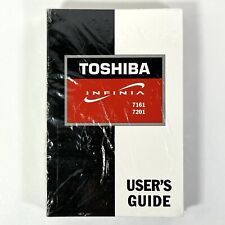 NEW Vintage Toshiba Infinia 7161 7201 computer USER'S GUIDE MANUALS sealed picture