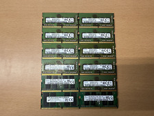 Lot of (12) 8GB DDR4 Various Speed/Brand Memory RAM SODIMMs Read picture