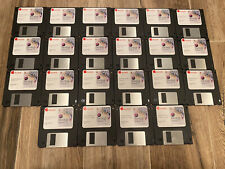 Vintage Apple Macintosh OS 7.5.3/7.5.5 on 22 Floppy Disks In Good Working Order picture