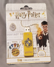 Harry Potter Hufflepuff House Crest 16GB USB Flash Drive Key Chain NEW IN BOX picture