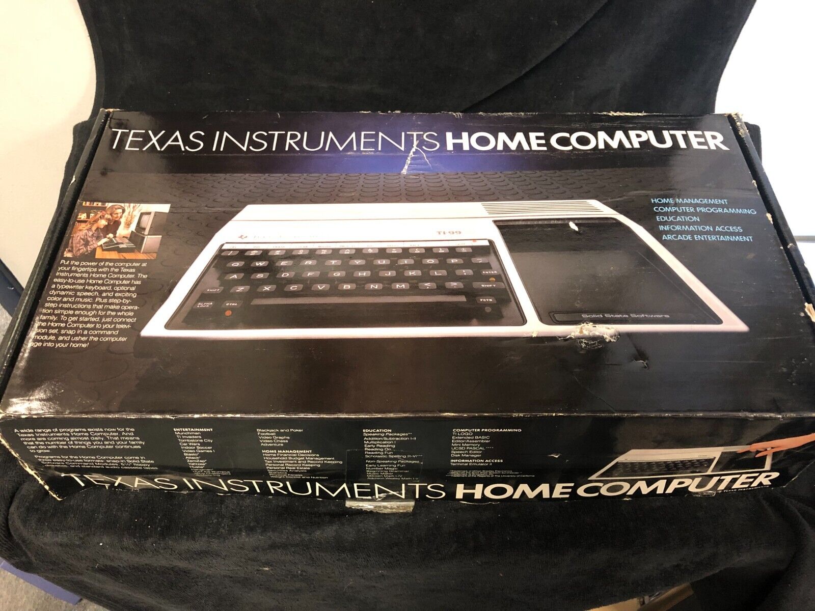Texas Instruments TI-99/4A Vintage Home Computer Bundle